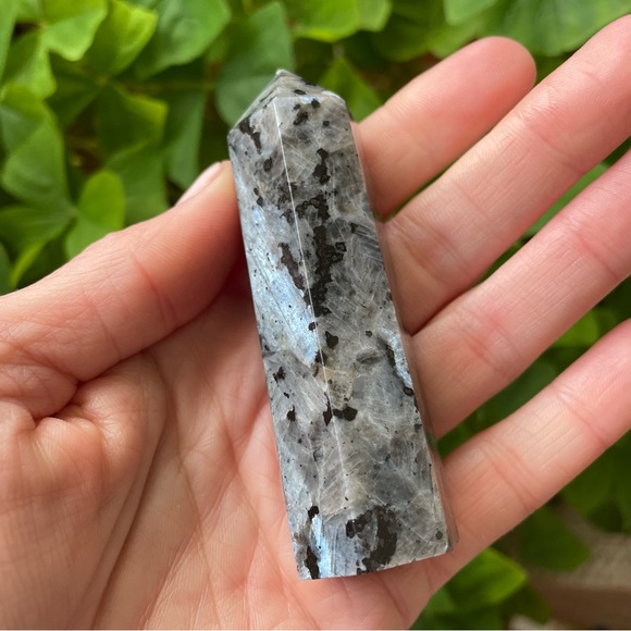 ⚡️2 Larvikite Crystal Flashy Towers⚡️ - Picture 6 of 13